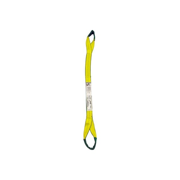 Lift America 2' Poly Web Sling Eye & Eye, 5120/6400/12800 Lbs Cap